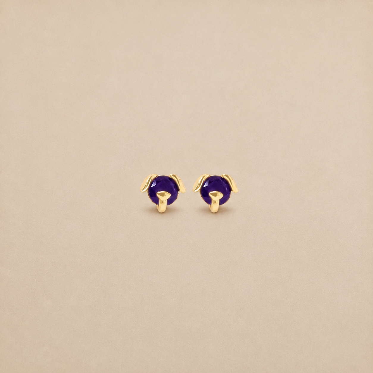 Aretes con Carita de Perro