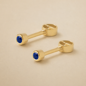 Aretes Punto de Luz Redondo