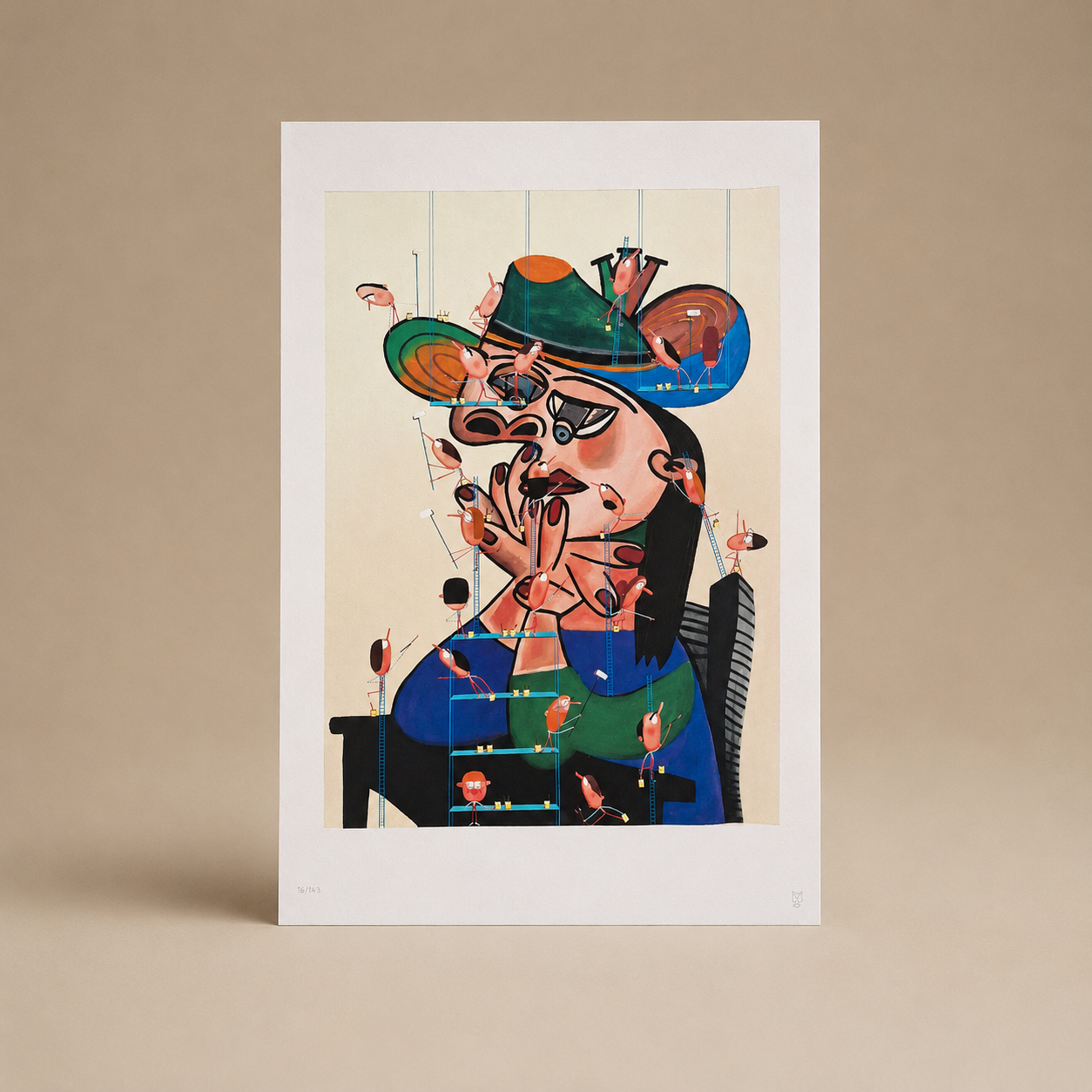 LOS ASISTENTES DE PICASSO, MOISES YAGÜES
