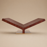 Collector Ultimate Bookstand XL Brown Pebbled Leather