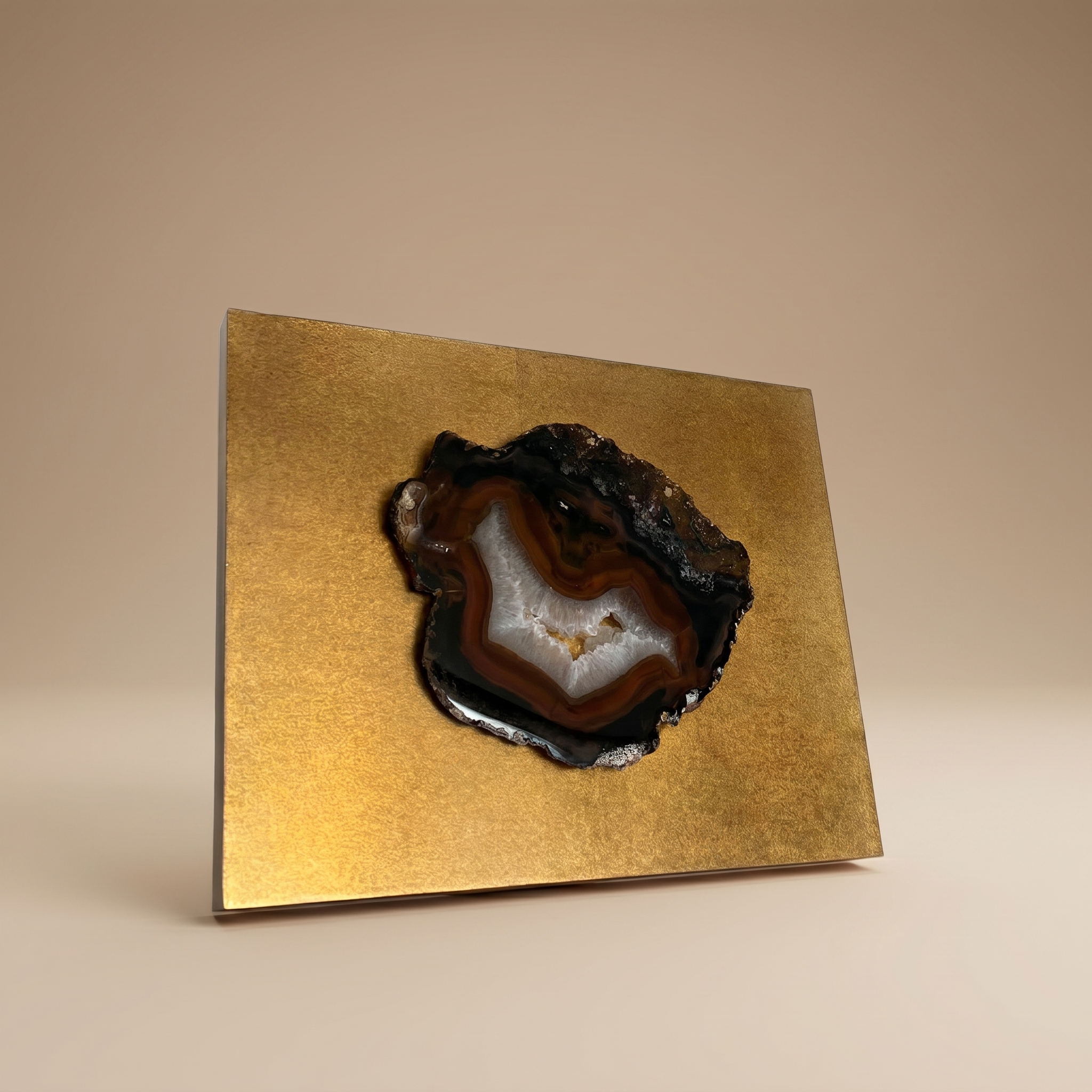 Cuadro Ágata Dorado