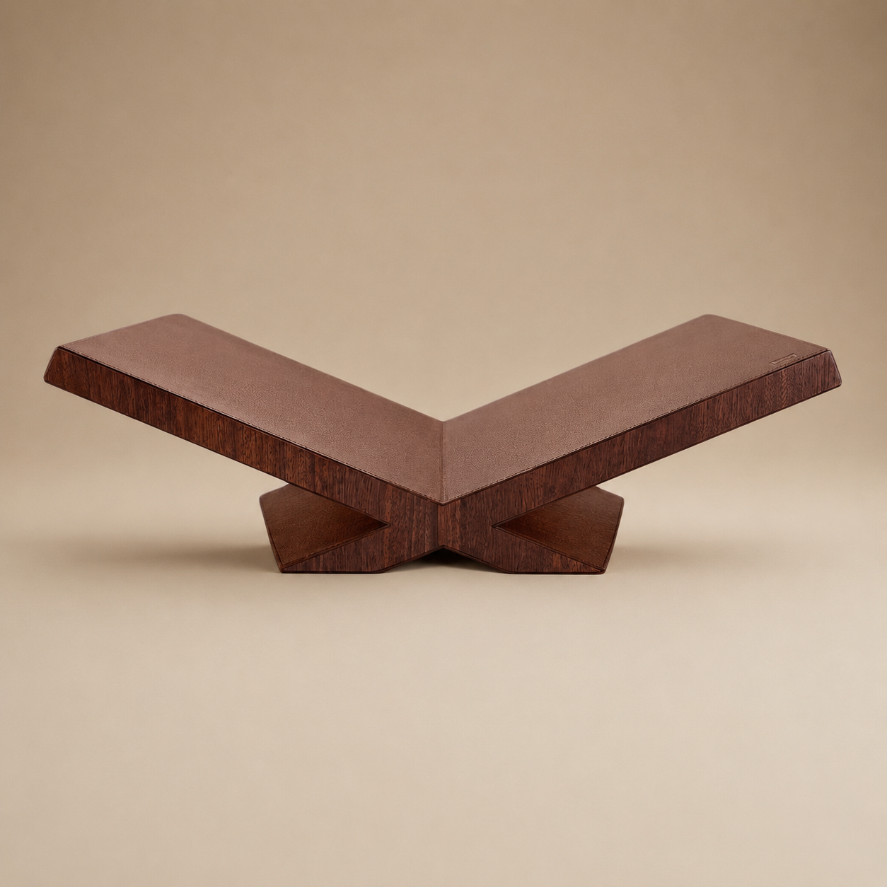 Culture Ultimate Bookstand XL Brown Pebbled Leather