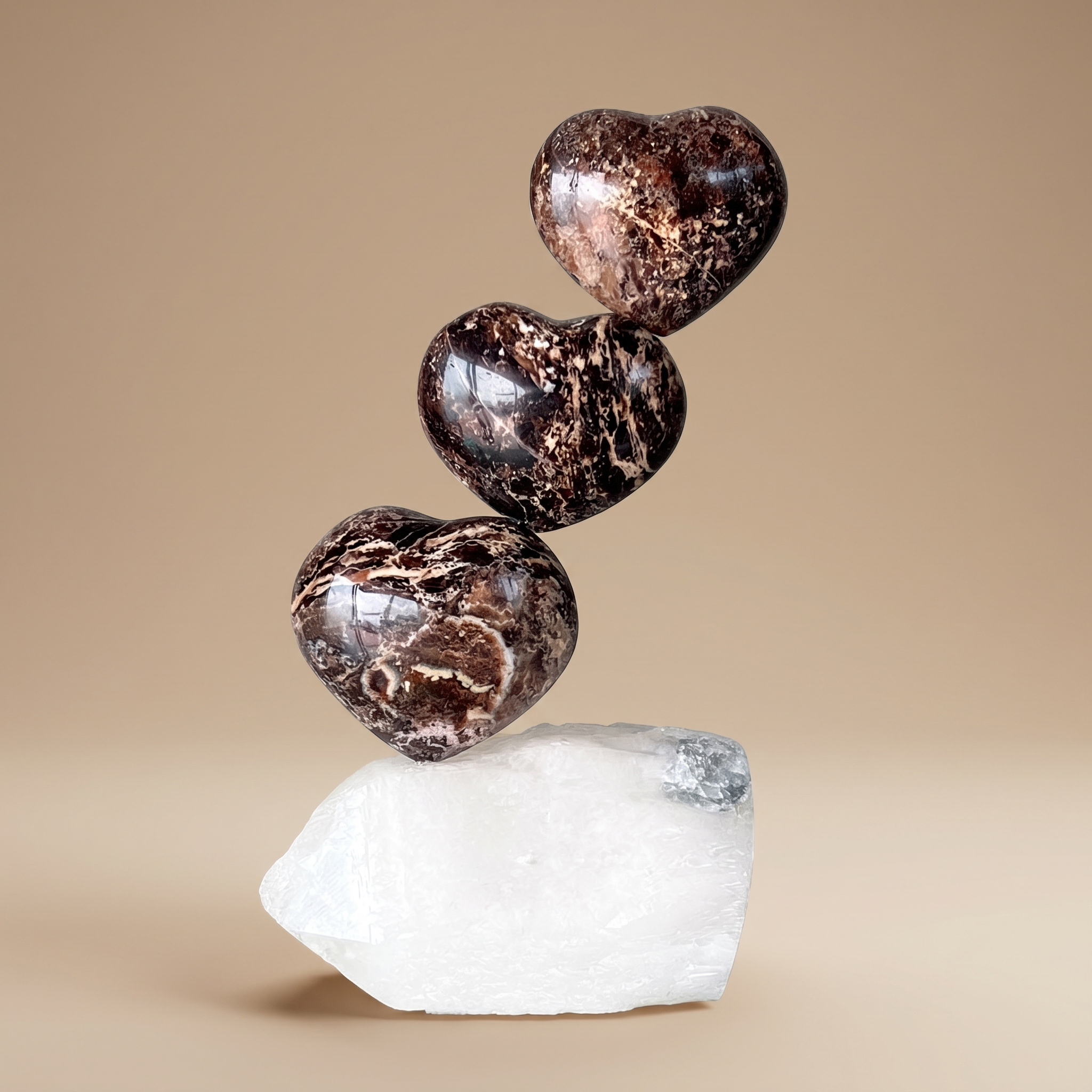 Equilibrio de Amor Ópalo Negro