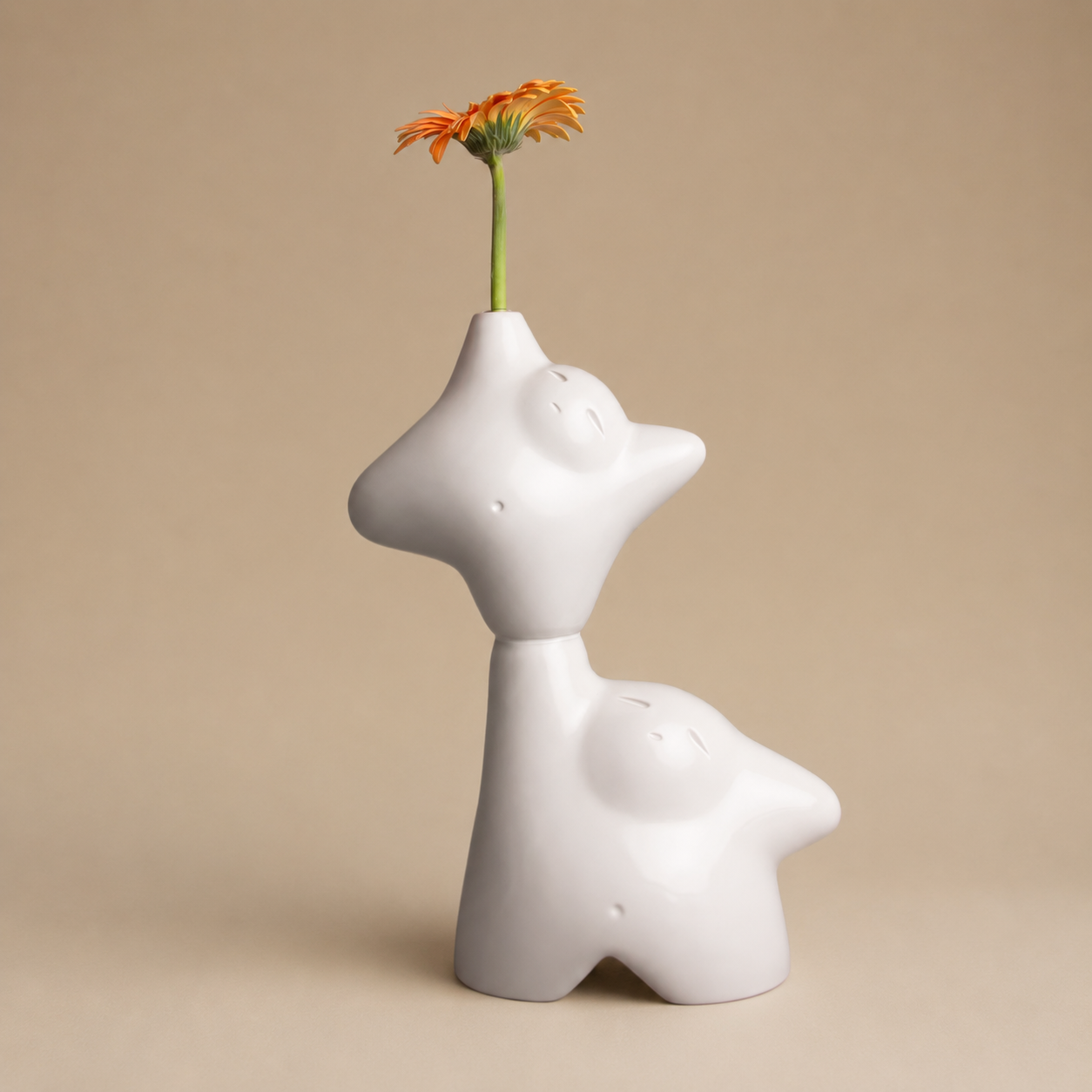 FLORERO TOTEM X2 BLANCO