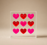 Caja con corazones
