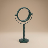 ANNA + NINA - BAMBOO STANDING MIRROR - GREEN