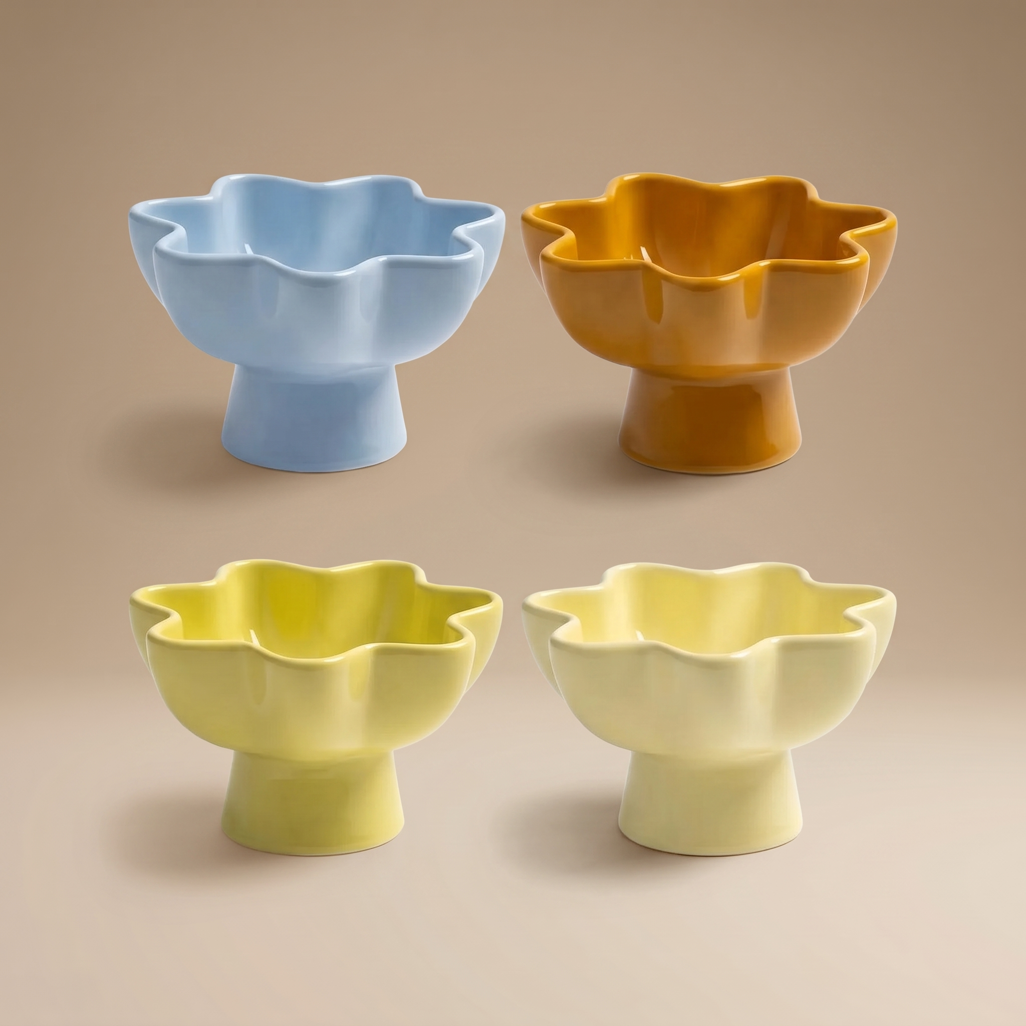 &KLEVERING - BOWL SUN SET OF 4