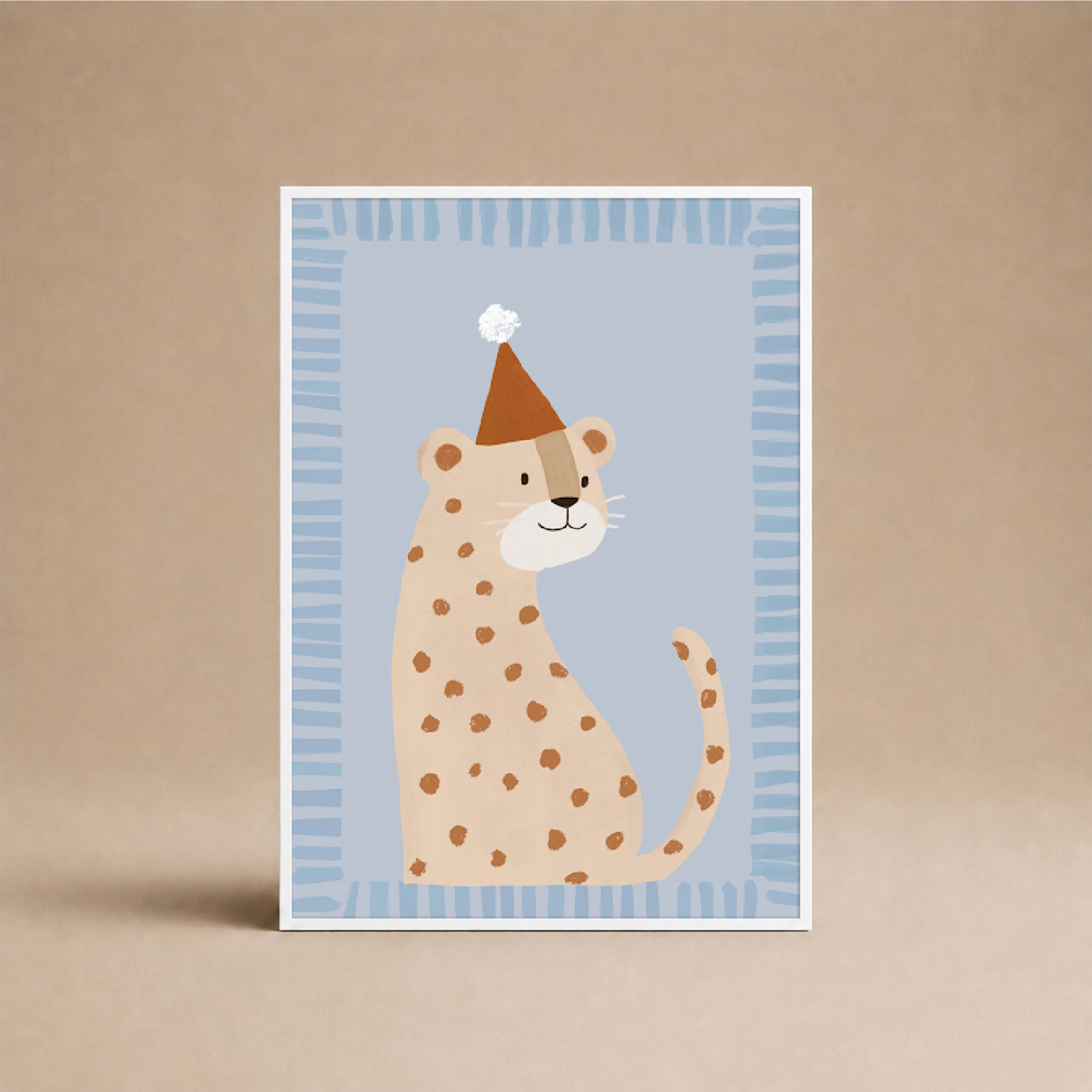 GATO - LEOPARDO CON SOMBRERO