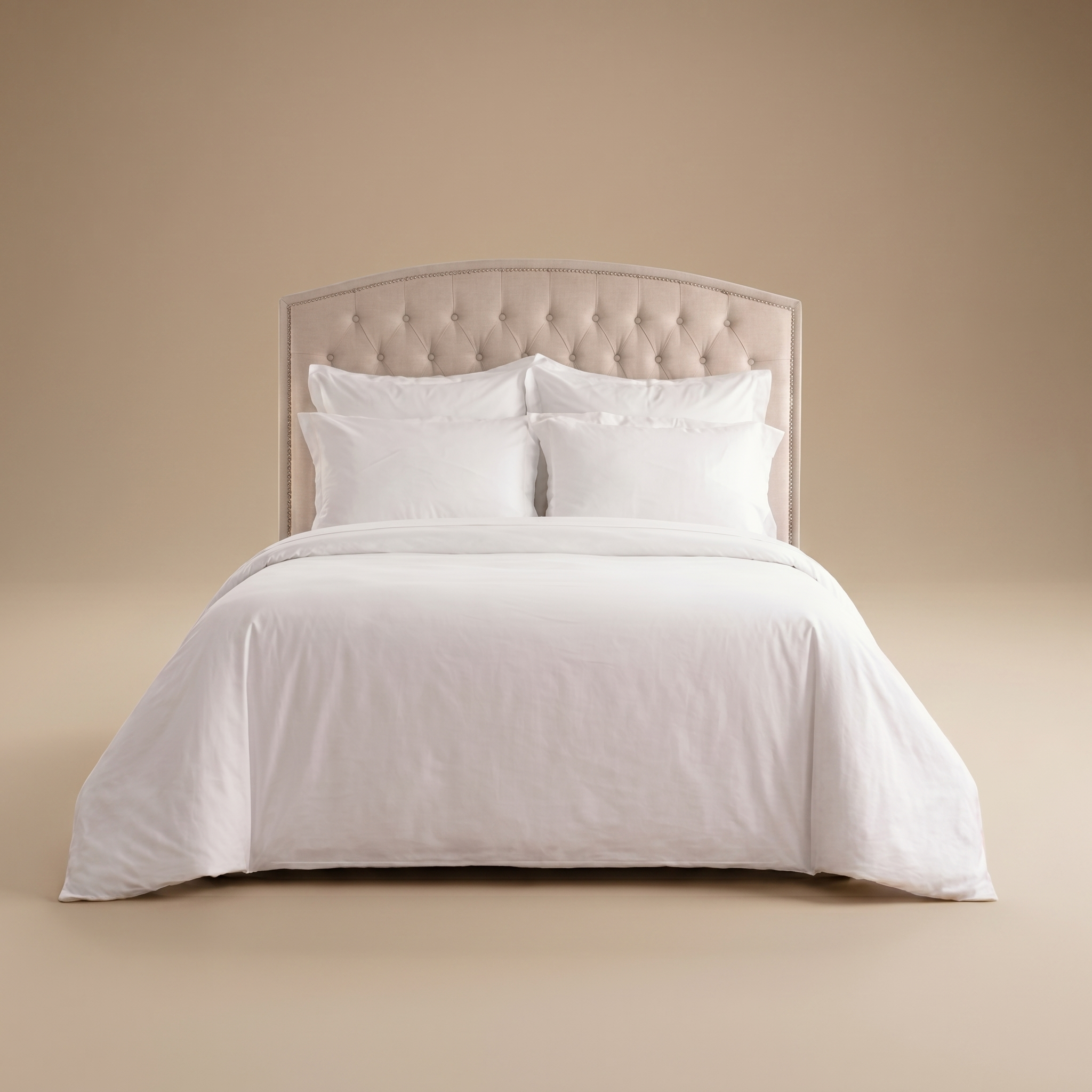 JUEGO DE CUBRE DUVET 400 HILOS BLANCO ÓPTICO QUEEN