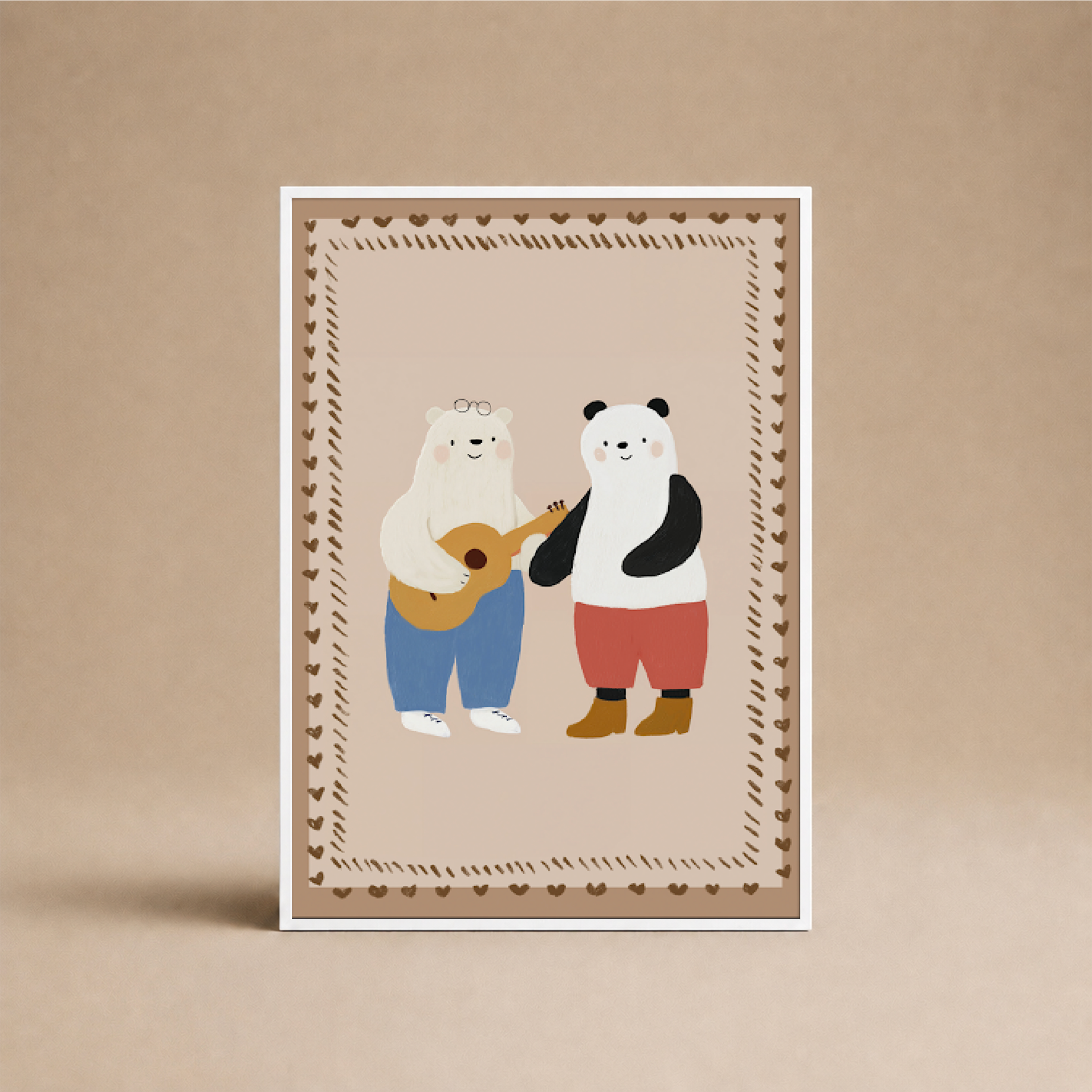 OSO - PANDA Y GUITARRA