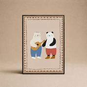 OSO - PANDA Y GUITARRA