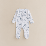 PIJAMA ENTERIZO PIMA CELESTE DINO