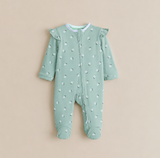 PIJAMA ENTERIZO PIMA VERDE MARGARITA