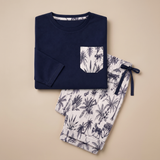 PIJAMA DE NIÑA ARCHIE GARDEN BLUE TALLA 6
