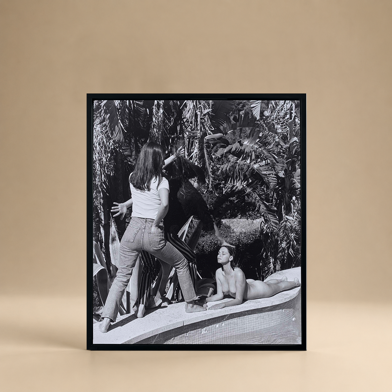 POOL SCENE 2, JENNA WESTRA
