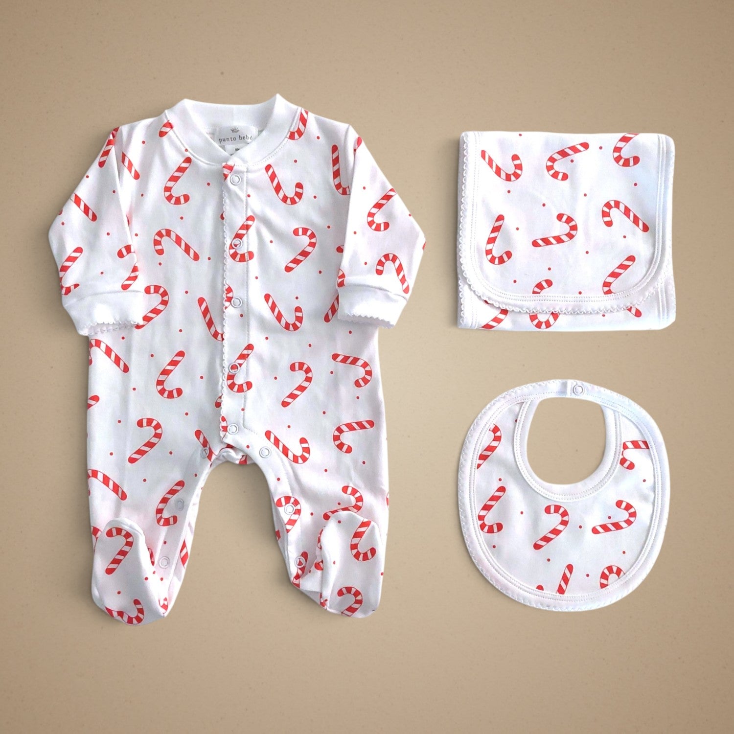 Set x3 Bastones Rojo