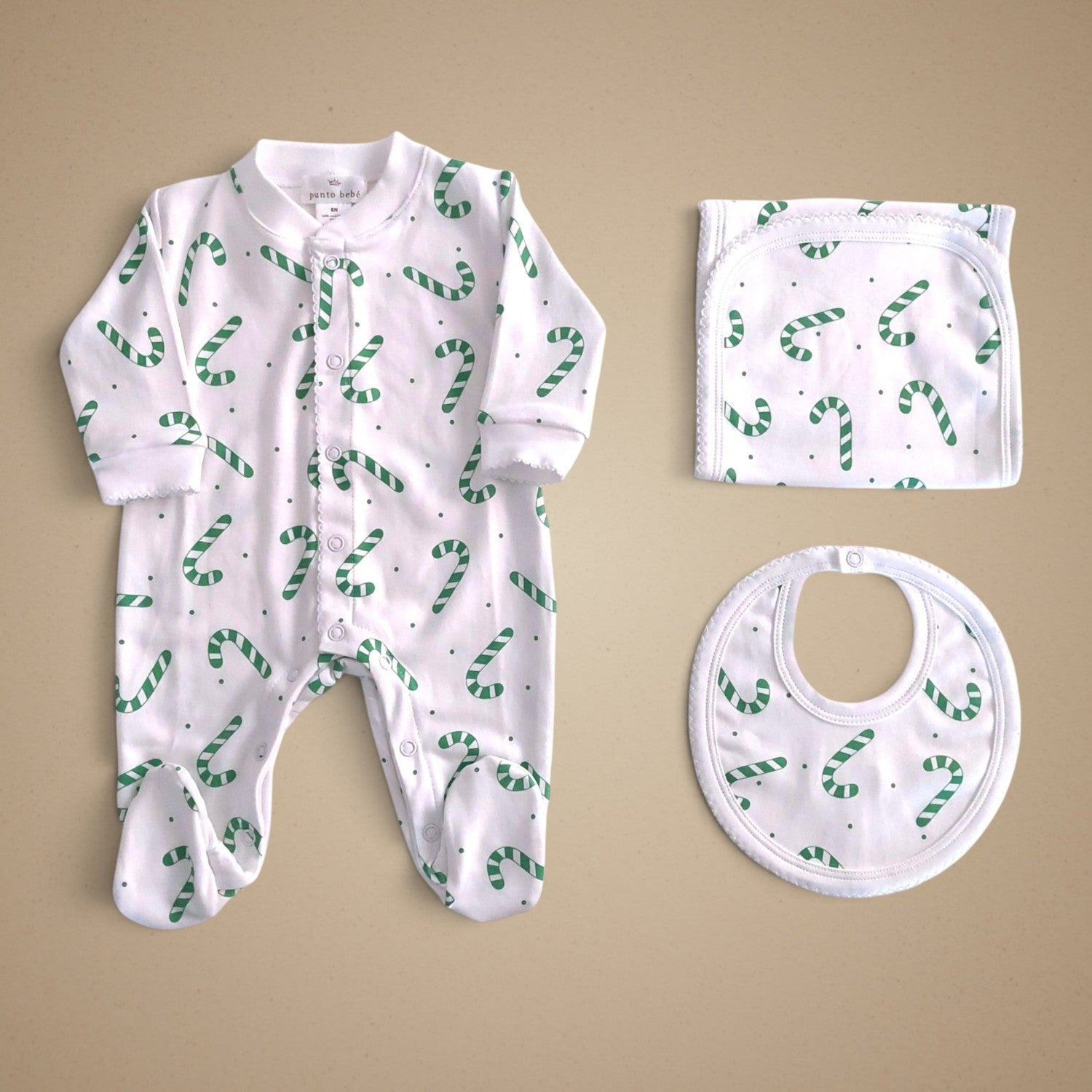 Set x3 Bastones Verde