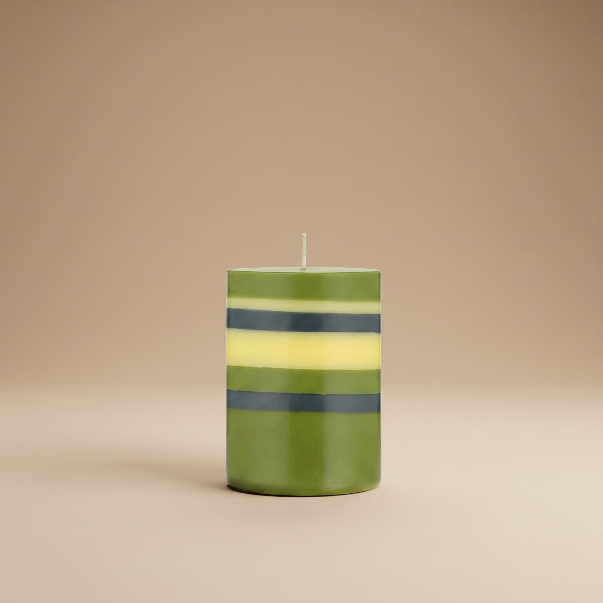 Vela 10 cm Oliva