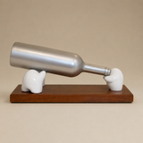 WINE HOLDER WOODEN